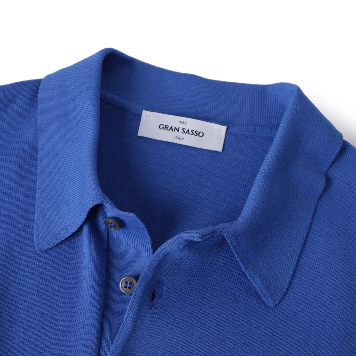Gran Sasso グランサッソ ニットポロシャツ/TENNIS M/M 12G【大きいサイズあり】 メンズ