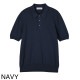 Gran Sasso グランサッソ ニットポロシャツ/TENNIS M/M 12G【大きいサイズあり】 メンズ