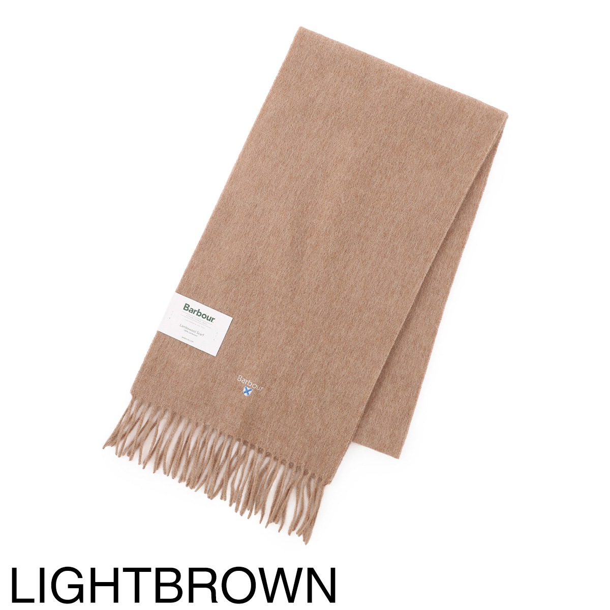 『ネコポス対応(1点まで)』Barbour バブアー マフラー/BARBOUR PLAIN LAMBSWOOL SCARF