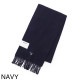 『ネコポス対応(1点まで)』Barbour バブアー マフラー/BARBOUR PLAIN LAMBSWOOL SCARF