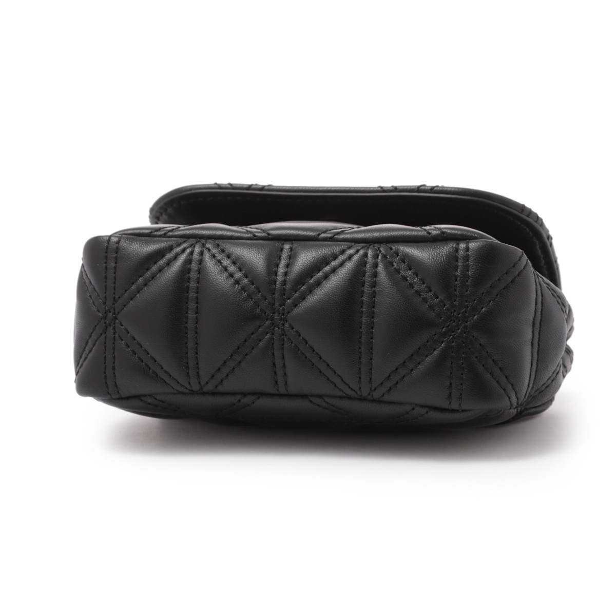 Vivienne Westwood ミニショルダーバック MINI CROC EMBOSSED KIMMYショルダーバッグ(ブラック)（メンズ