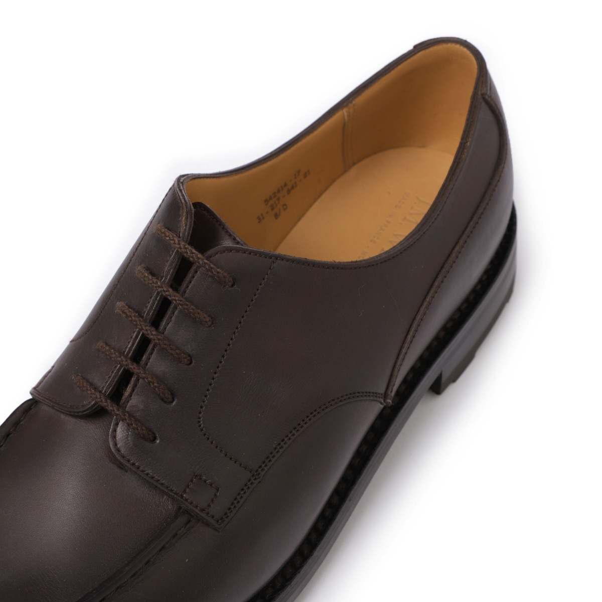 【アウトレット】【ラスト1点】J.M. WESTON ジェイエムウエストン 外羽根式シューズ/ダービーシューズ/GOLF #641 ワイズ:D メンズ