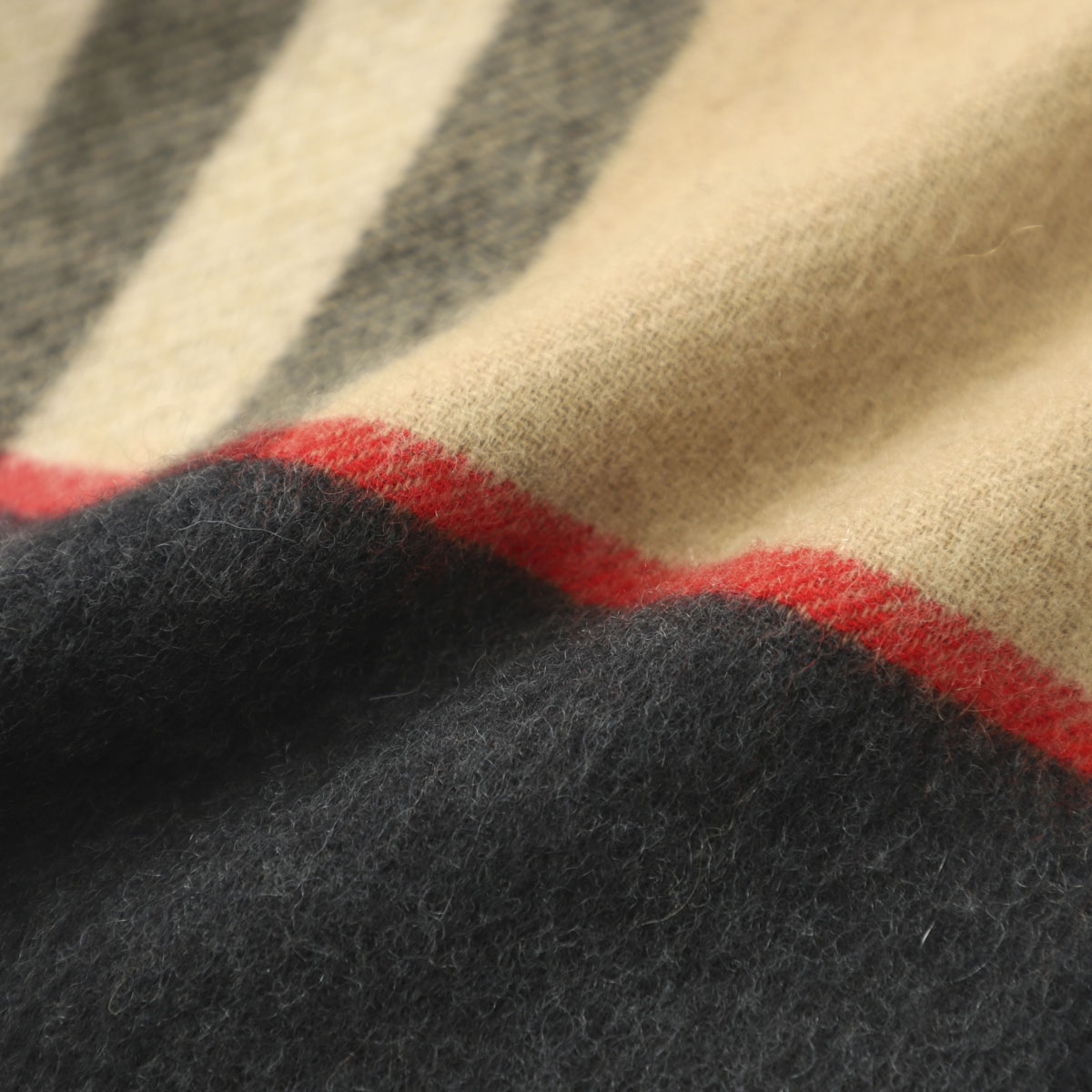 【アウトレット】BURBERRY バーバリー マフラー/GIANT CHECK CASHMERE SCARF メンズ