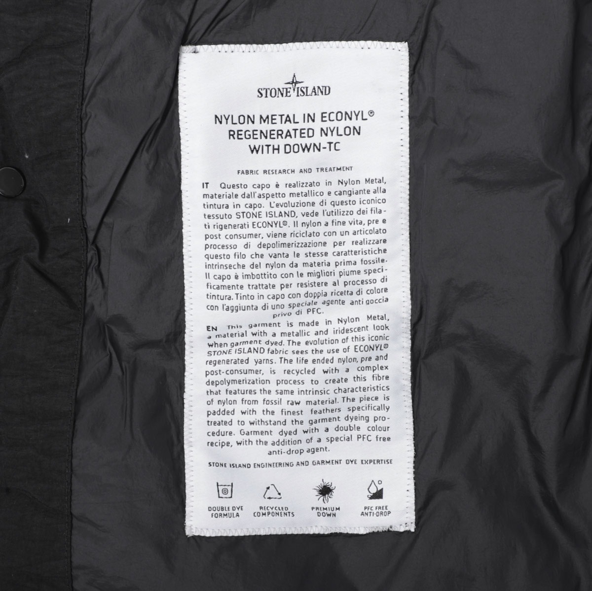 アウトレット】【ラスト1点】STONE ISLAND ストーンアイランド ダウン