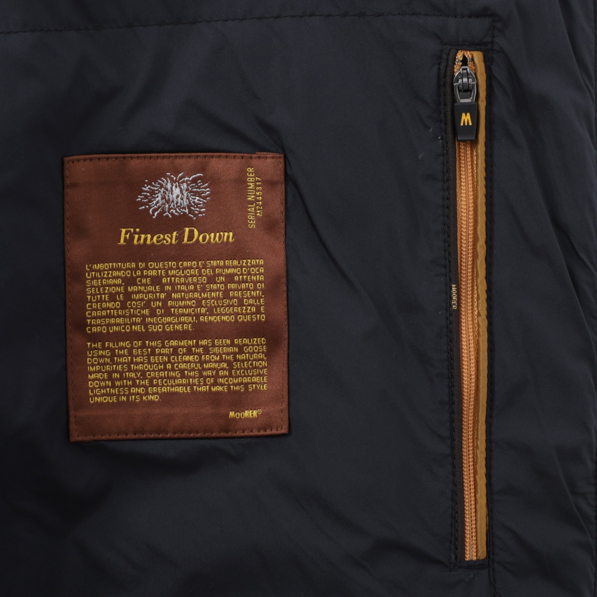 【7万円均一】【アウトレット】MOORER ムーレー ダウンベスト/VANDO-S3C ヴァンド【大きいサイズあり】 メンズ