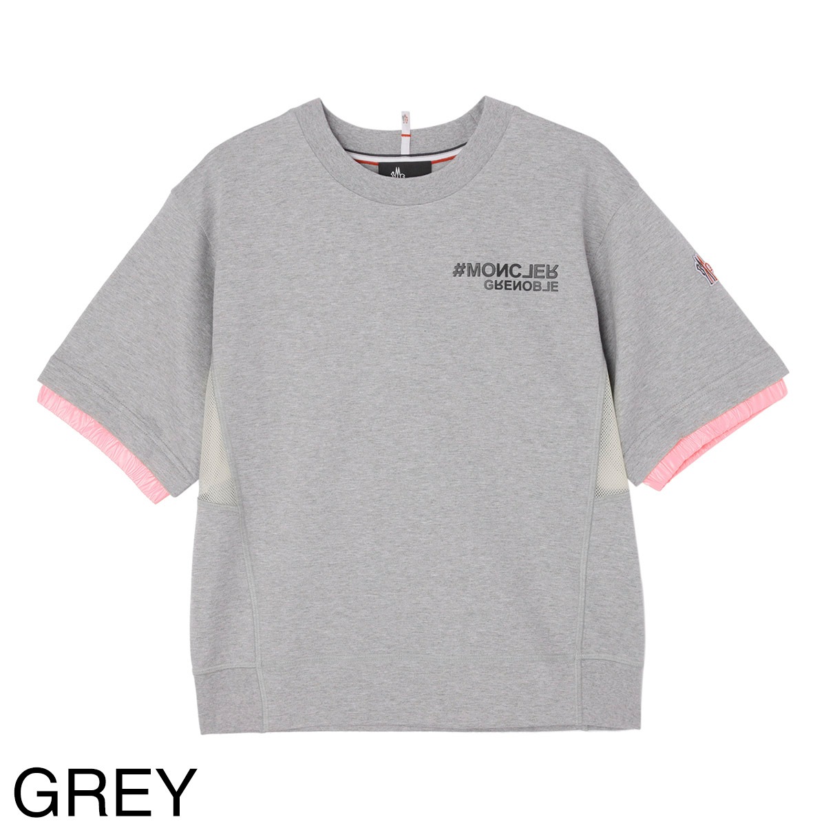 MONCLER GRENOBLE モンクレール グルノーブル クルーネックTシャツ レディース