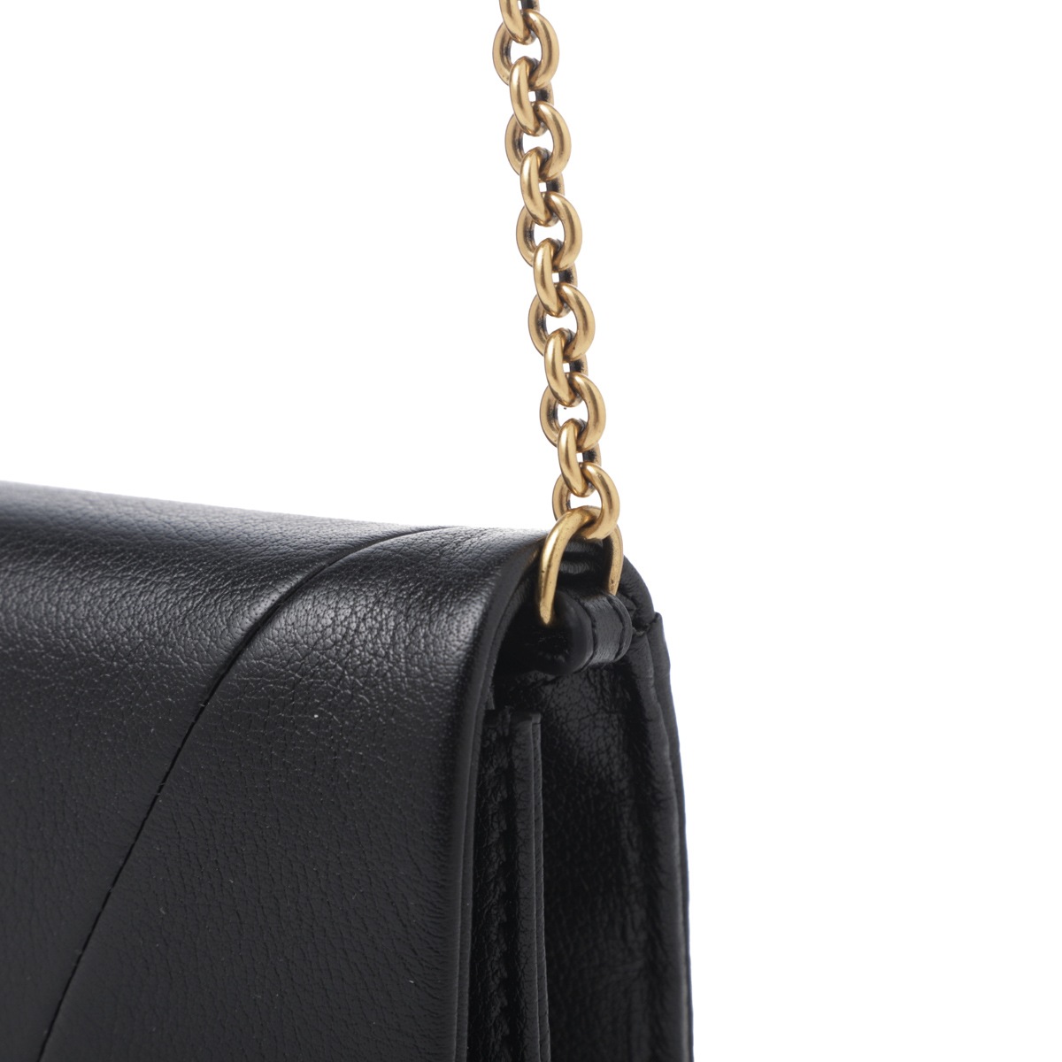 【Chloe 】ガーネットレザー クロエスピンチェーンウォレット Chloe クロエ 長財布 小銭入れ付き/チェーンウォレット/CHLOE