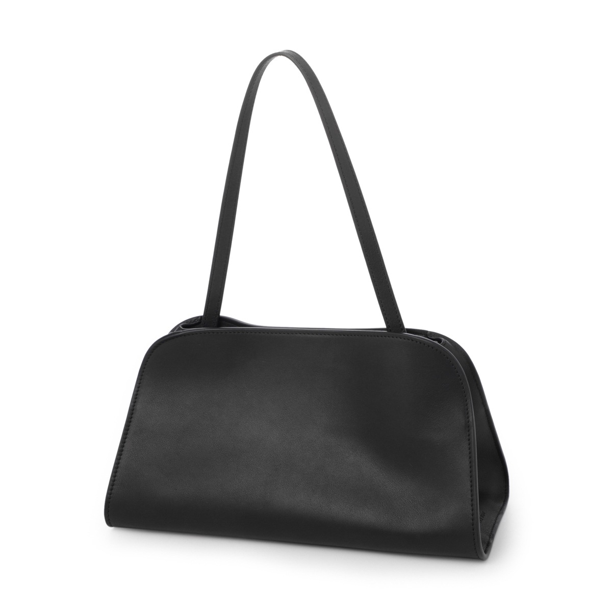 ショルダーバッグ・ポシェット THE ROW 25SS Black Peggy Clutch W1774L72 BAS THE ROW ザ ロウ ショルダーバッグ/クラッチバッグ/PEGGY CLUTCH