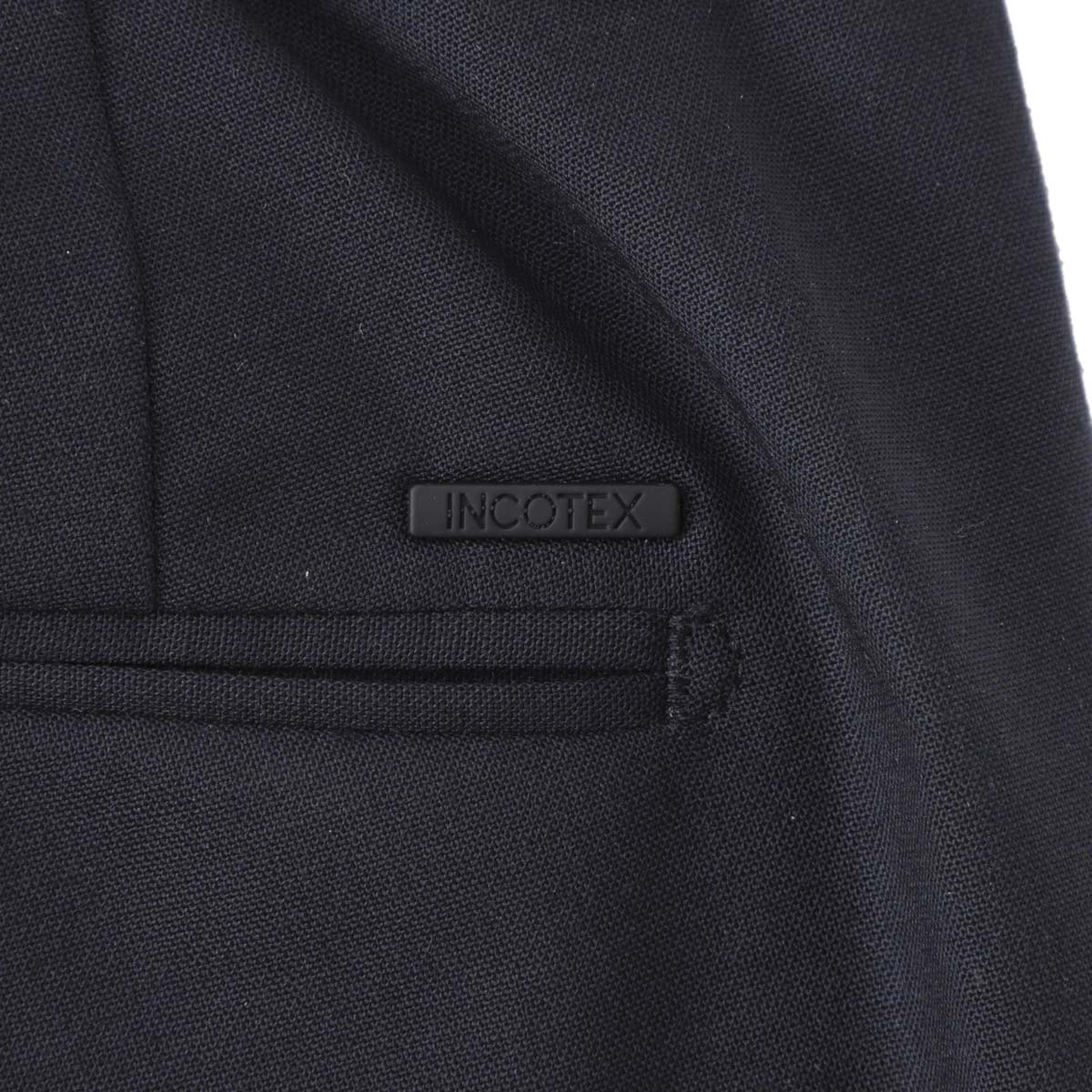 アウトレット】INCOTEX インコテックス ノープリーツ スラックス/SLIM