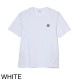 【アウトレット】MAISON KITSUNE メゾンキツネ クルーネックTシャツ/FOX HEAD PATCH REGULAR TEE SHIRT メンズ