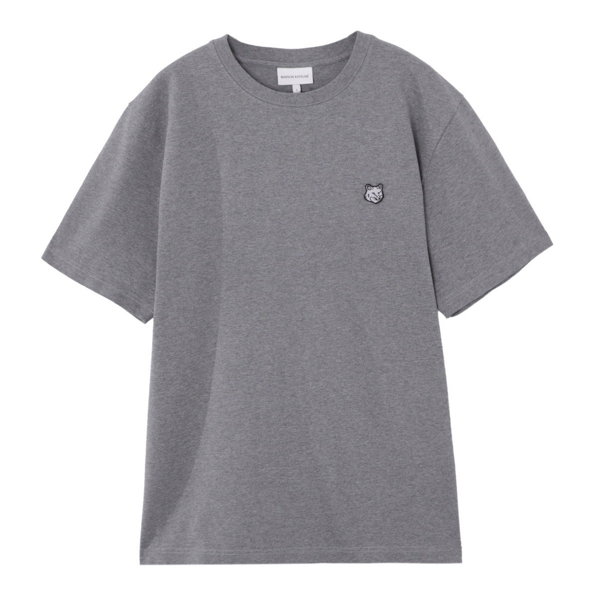 『ネコポス対応(1点まで)』【アウトレット】MAISON KITSUNE メゾンキツネ クルーネックTシャツ/BOLD FOX HEAD PATCH メンズ