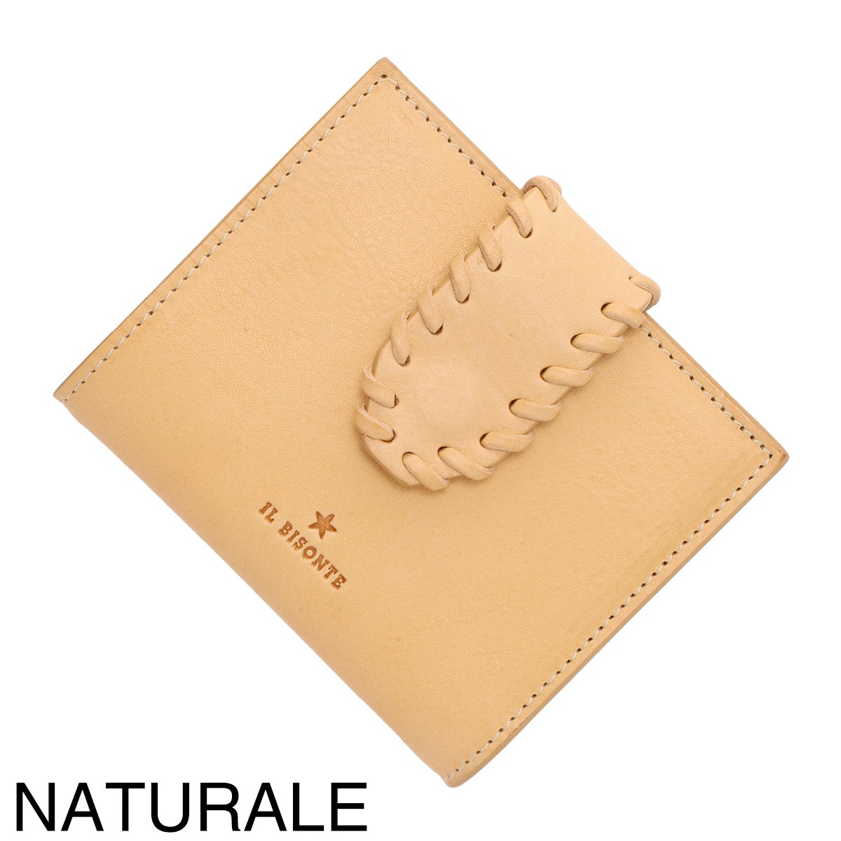 【アウトレット】IL BISONTE イルビゾンテ 2つ折り財布 レディース