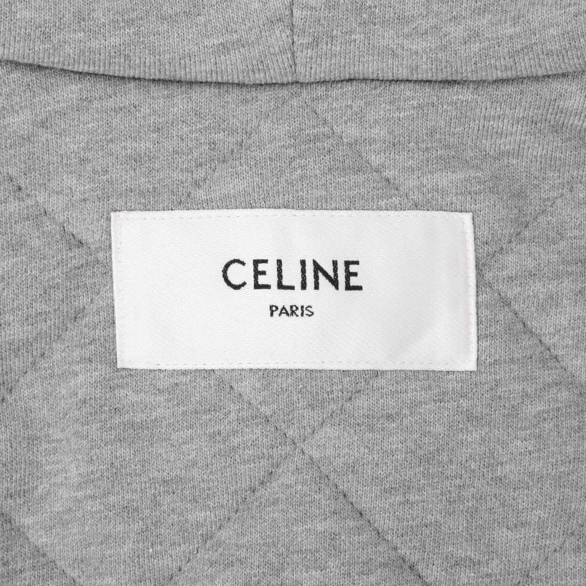 CELINE セリーヌ 中綿入りフーデッドブルゾン/OVERSIZED HOODED TEDDY JACKET メンズ