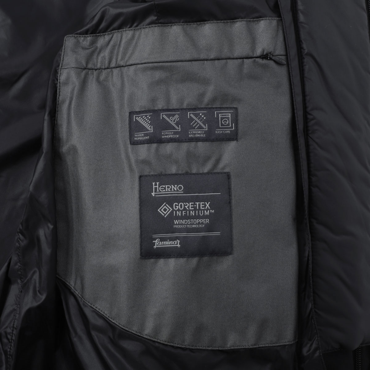 HERNO ヘルノ ライナー付き ダウンコート/LAMINAR GORE-TEX INFINIUM WINDSTOPPER【大きいサイズあり】 メンズ