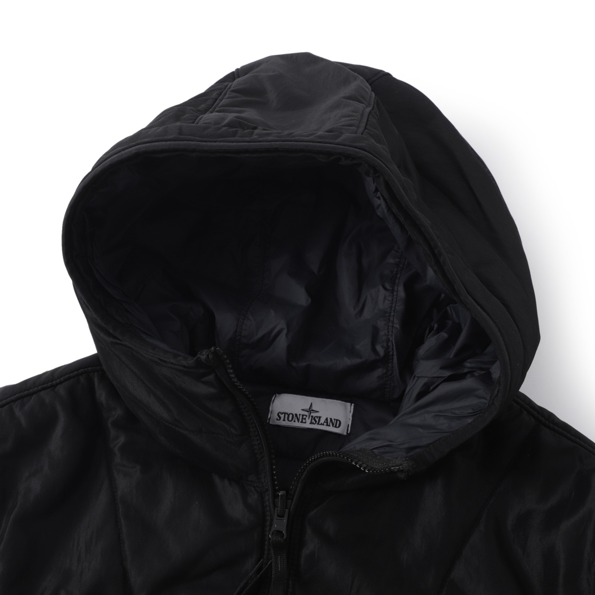 STONE ISLAND ストーンアイランド フード付き 中綿入りブルゾン