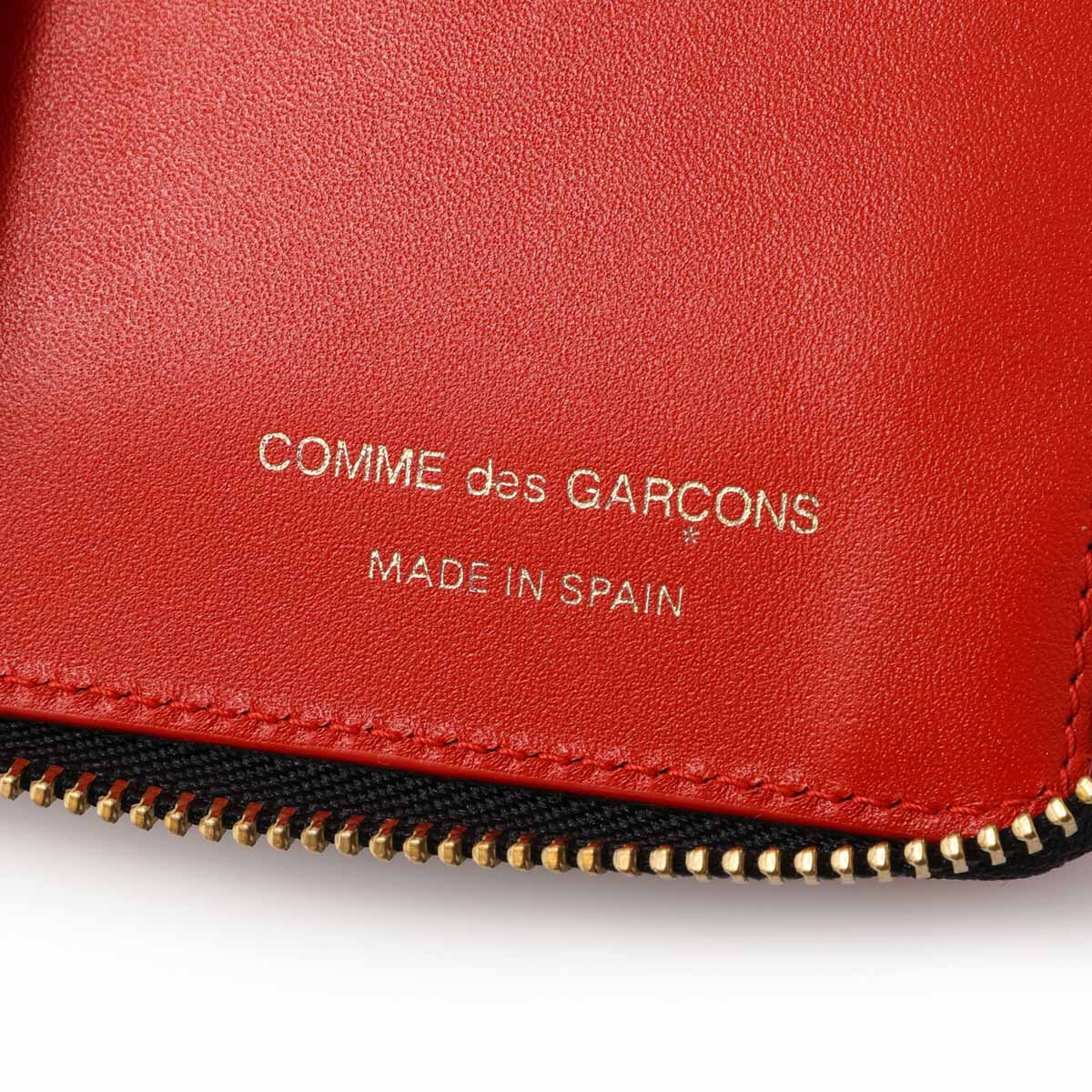 COMME des GARCONS コム デ ギャルソン ラウンドファスナー長財布 小銭入れ付き/ロングウォレット/Huge Logo