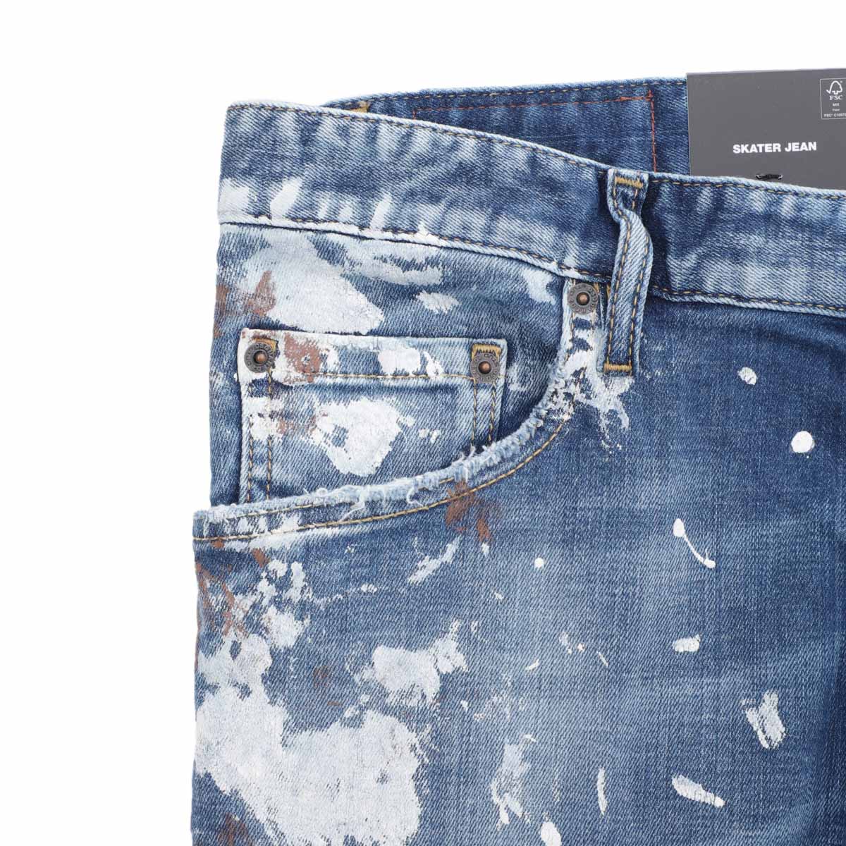 【5万円均一】【アウトレット】DSQUARED2 ディースクエアード ボタンフライジーンズ/SKATER JEANS メンズ