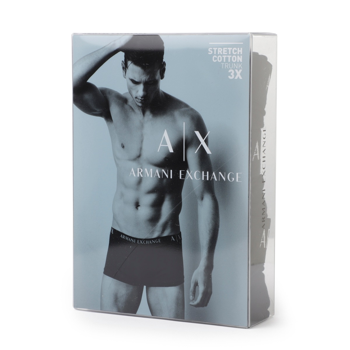 ARMANI EXCHANGE アルマーニエクスチェンジ ボクサーパンツ 3枚セット【返品交換不可】 メンズ