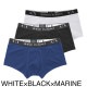 ARMANI EXCHANGE アルマーニエクスチェンジ ボクサーパンツ 3枚セット【返品交換不可】 メンズ