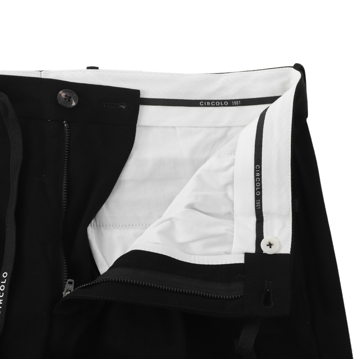 【アウトレット】CIRCOLO 1901 チルコロ イージースラックス/PREMIUM PIQUET メンズ