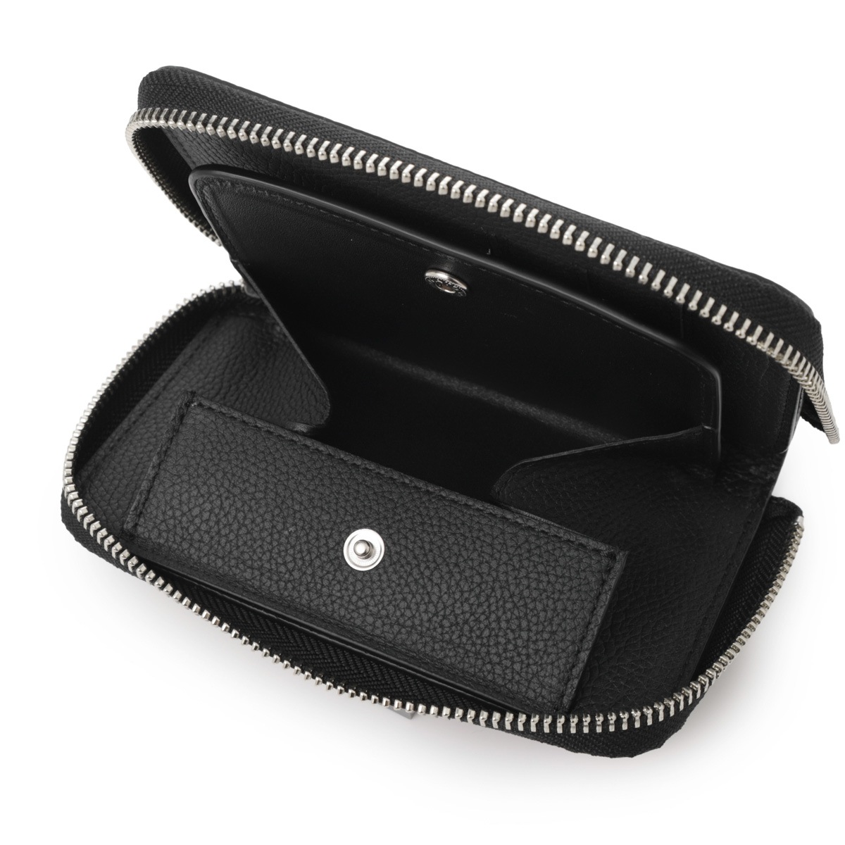 THE SOLE ザソール 2つ折り財布 小銭入れ付き/コンパクトウォレット/トリヨン・モーリス ミッドジップウォレット【国内正規品】 メンズ