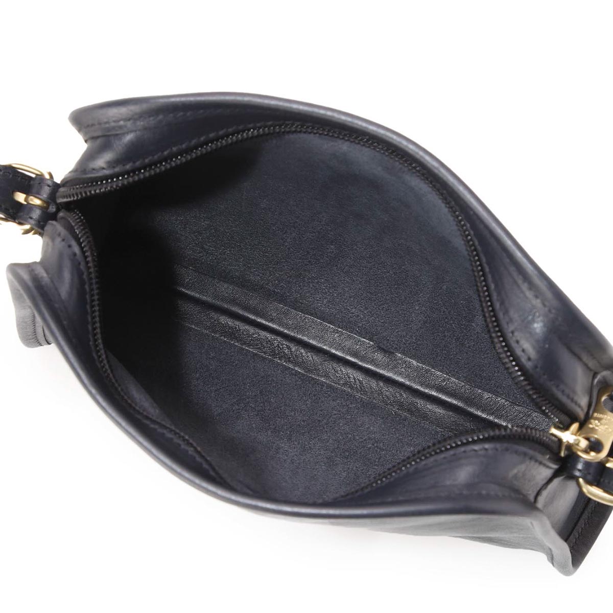 【美品】IL BISONTE イルビゾンテ 2way ショルダーバッグ BK IL BISONTE イルビゾンテ ショルダーバッグ レディース
