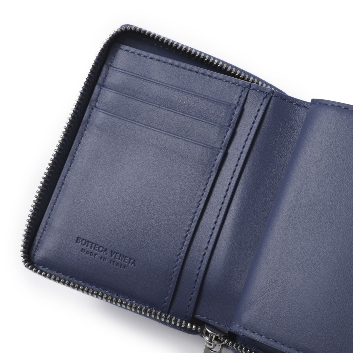 BOTTEGA VENETA ボッテガヴェネタ 2つ折り財布 小銭入れ付き
