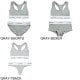 『ネコポス対応(2点まで)』Calvin Klein カルバンクライン ブラ&ショーツ 上下セット/MODERN COTTON モダン コットン【返品交換不可】 レディース