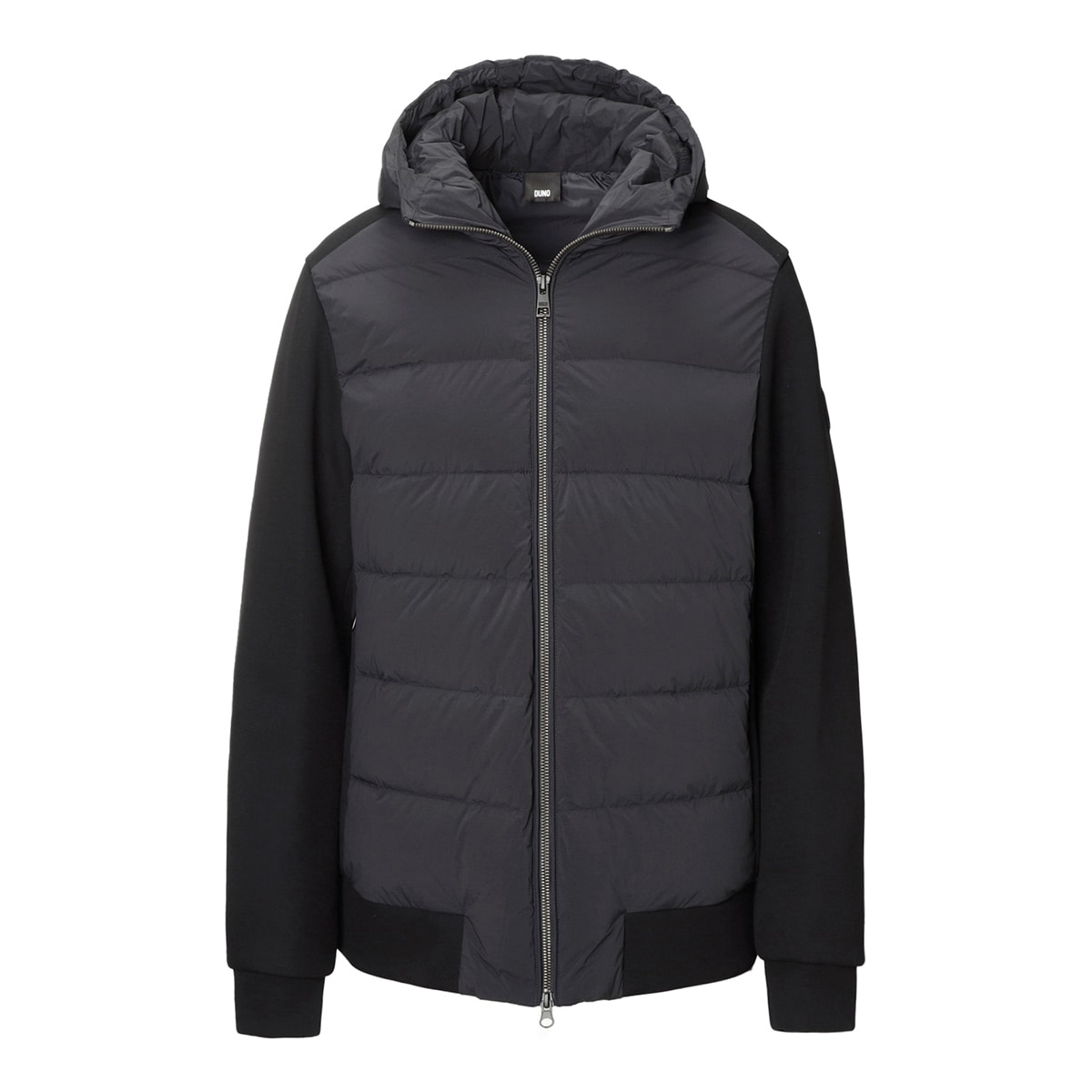 アウトレット】【ラスト1点】DUNO デュノ スウェット切り替え ダウン  