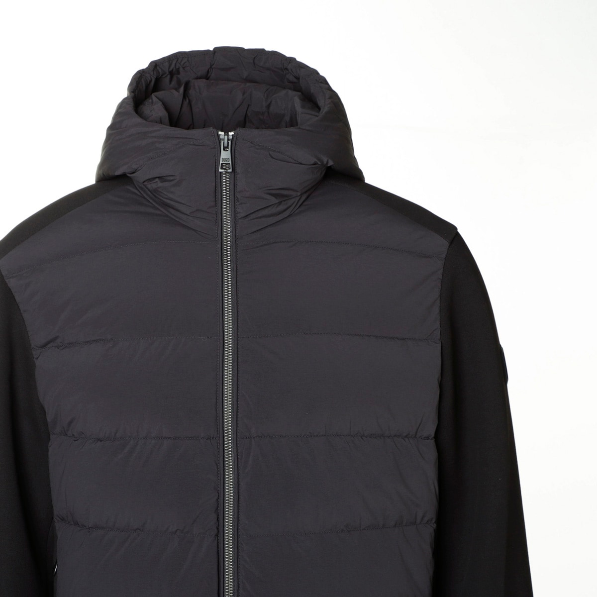 アウトレット】【ラスト1点】DUNO デュノ スウェット切り替え ダウン  