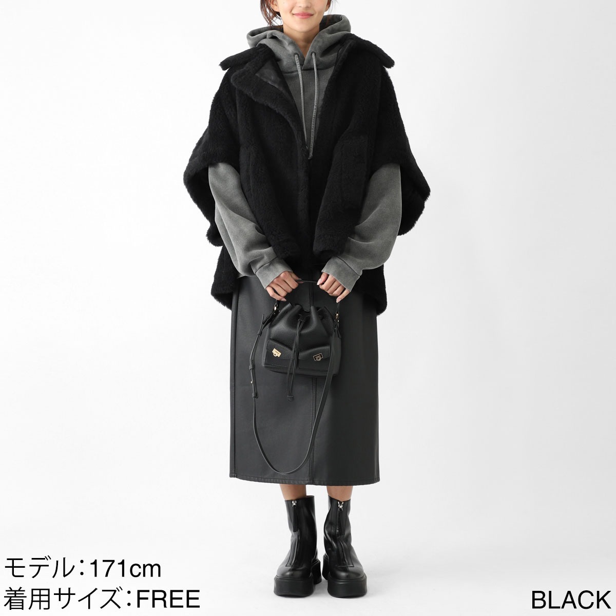Max Mara マックスマーラ ケープ/ポンチョ/TEBE1 レディース