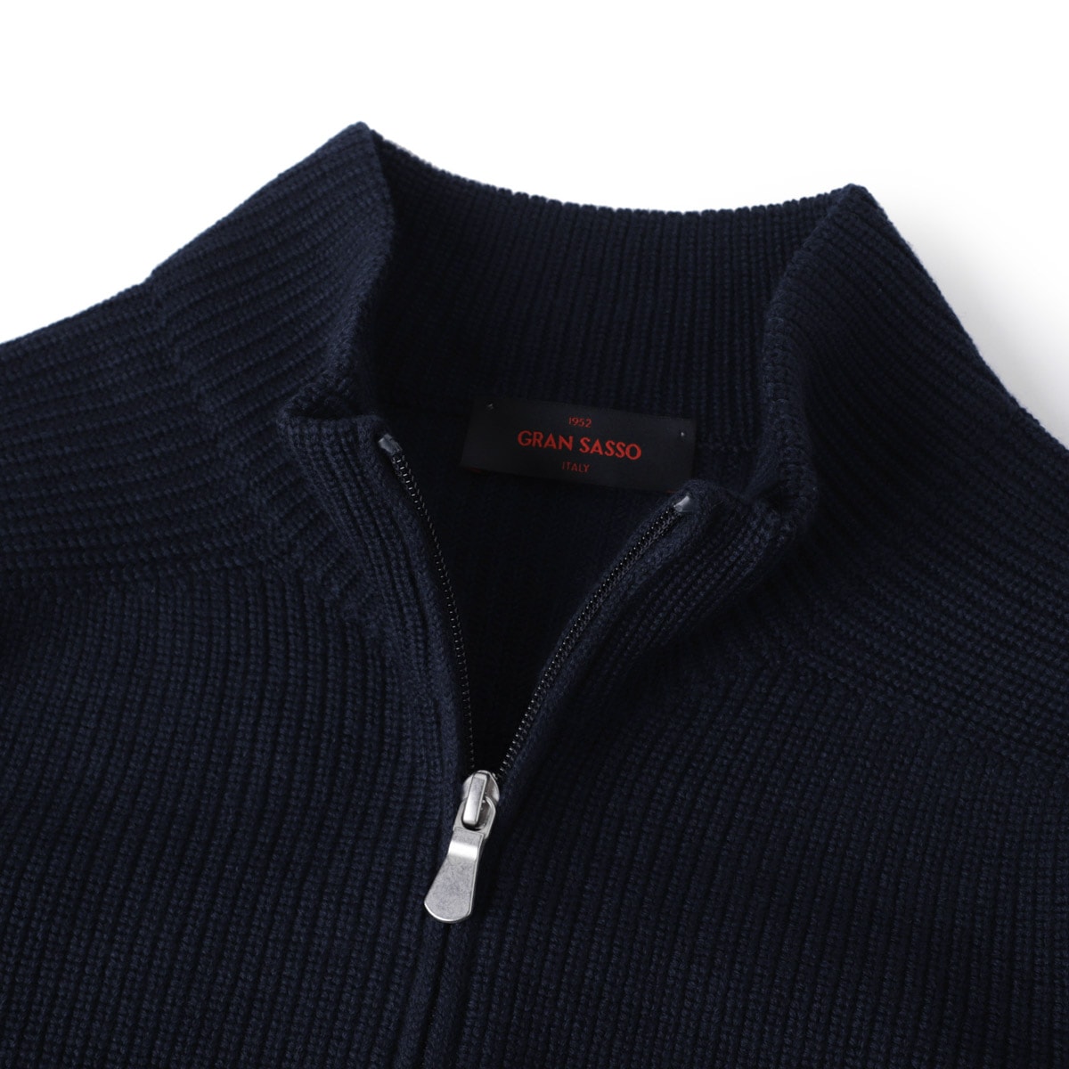 Gran Sasso グランサッソ ジップアップニットカーディガン/ドライバー