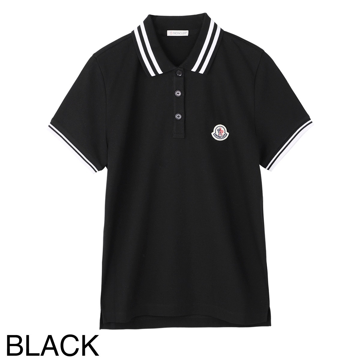 超美品　定価5万　モンクレールポロシャツ MONCLER モンクレール ポロシャツ レディース 半袖 コットン