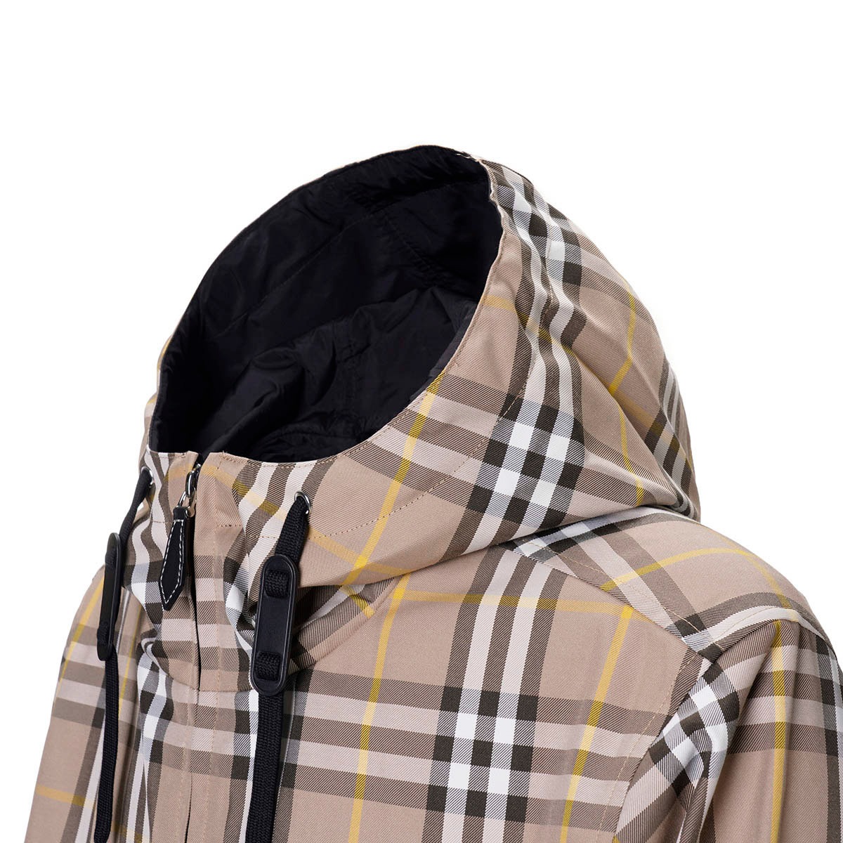 リバーシブル チェック ジャケット (アーカイブベージュ) - メンズ | Burberry®公式サイト