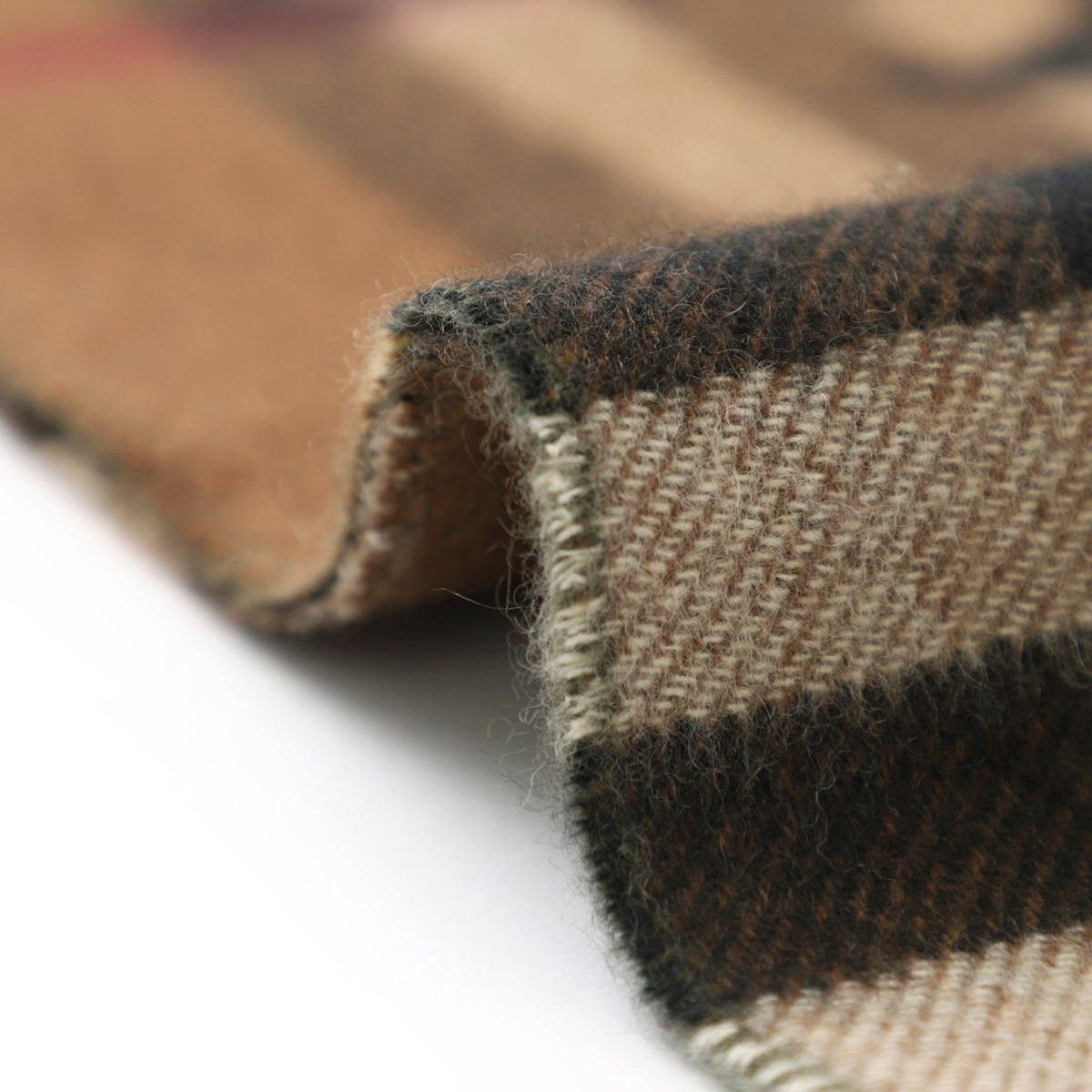 【アウトレット】BURBERRY バーバリー マフラー/GIANT CHECK HARF AND HARF SCARF メンズ