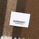 【アウトレット】BURBERRY バーバリー マフラー/GIANT CHECK HARF AND HARF SCARF メンズ