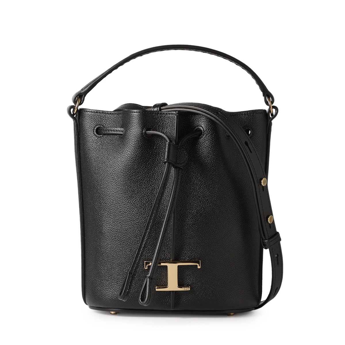 トッズのロゴエンボスパネルバケットバッグ TODS トッズ バケットバッグ 2WAY/ショルダーバッグ/T TIMELESS