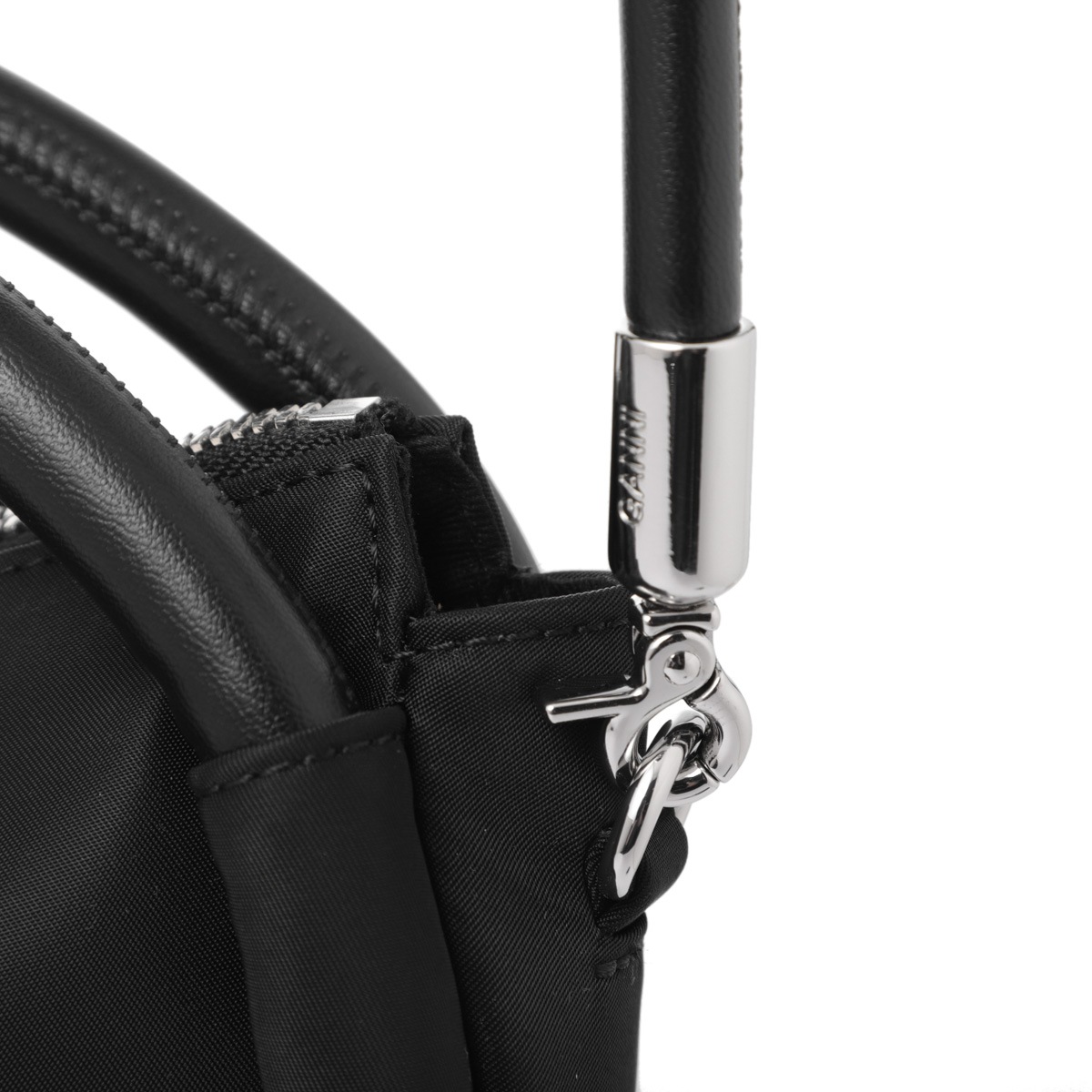 GANNI ガニー ハンドバッグ 2WAY/ショルダーバッグ/KNOT MINI BAG