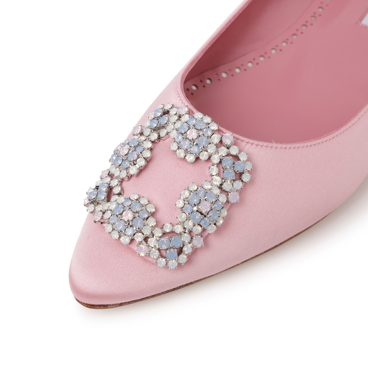 【アウトレット】【ラスト1点】MANOLO BLAHNIK マノロ ブラニク パンプス/バレリーナシューズ/HANGISI BALLERINAS レディース