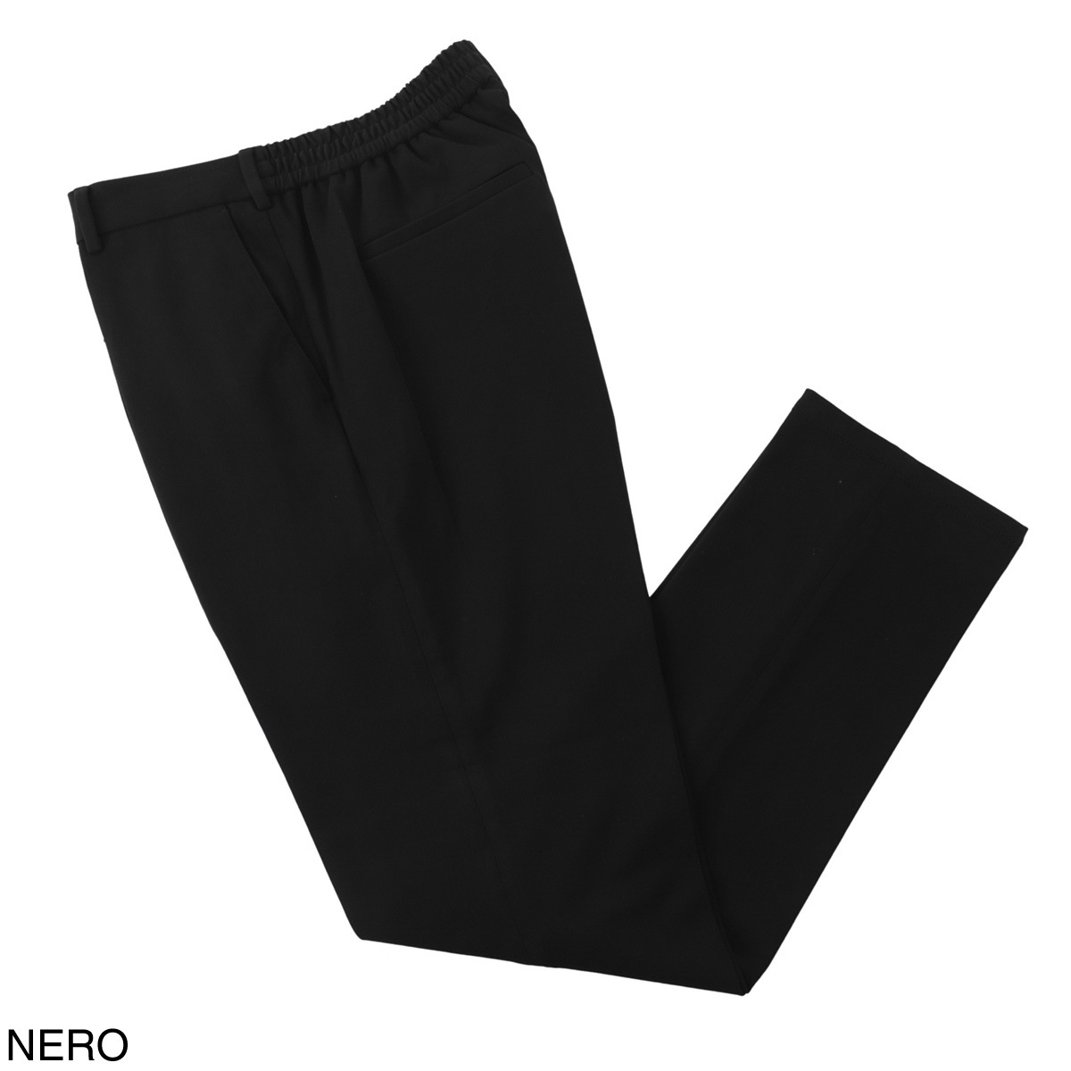チルコロ CIRCOLO 1901イージーパンツ CN4053 001 ブラック チルコロ CIRCOLO 1901イージーパンツ CN4053 001 ブラック