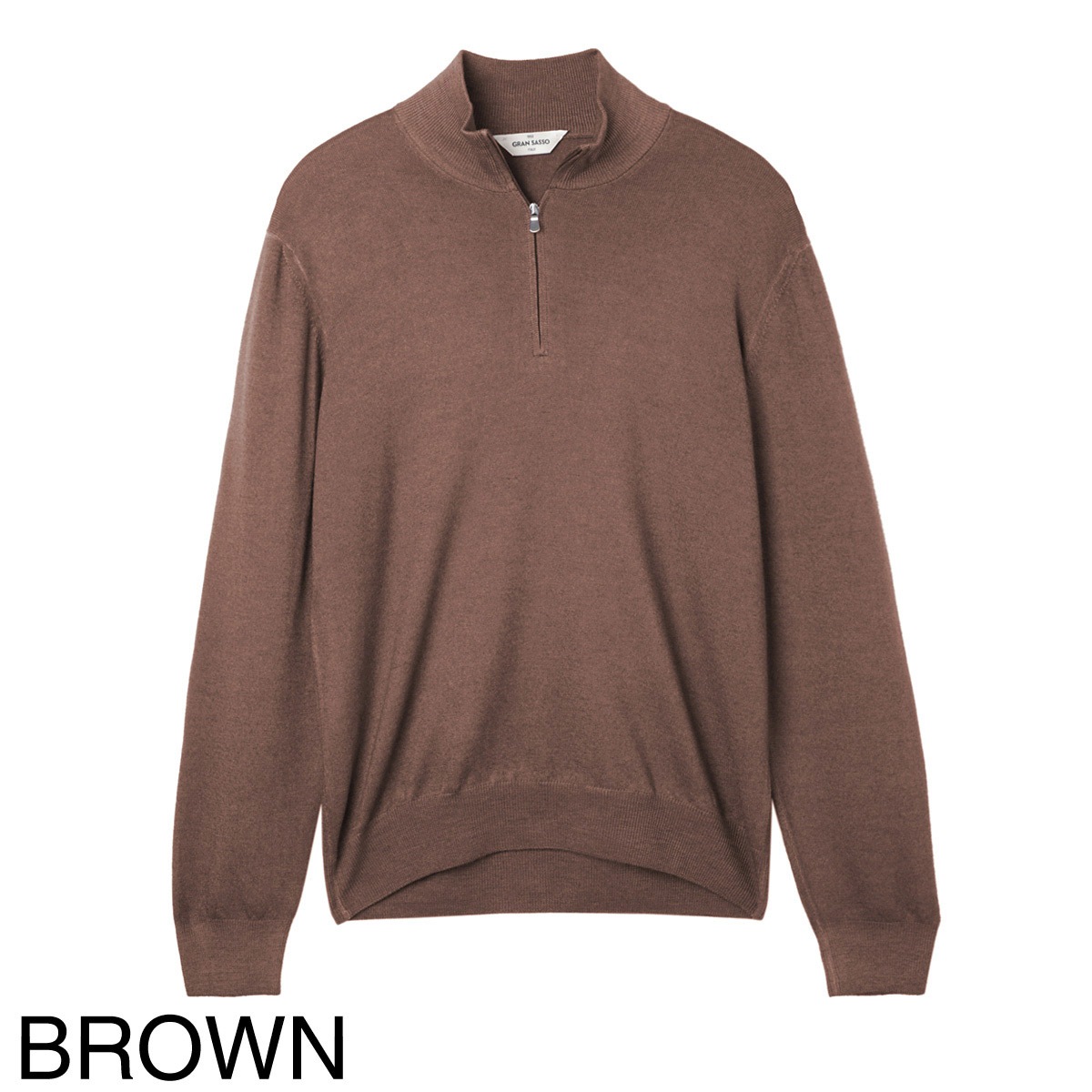 Gran Sasso グランサッソ ハーフジップニット/VINTAGE【大きいサイズあり】 メンズ