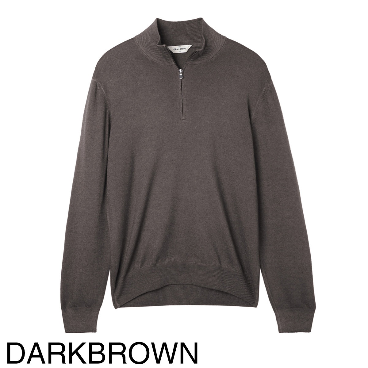 Gran Sasso グランサッソ ハーフジップニット/VINTAGE【大きいサイズあり】 メンズ