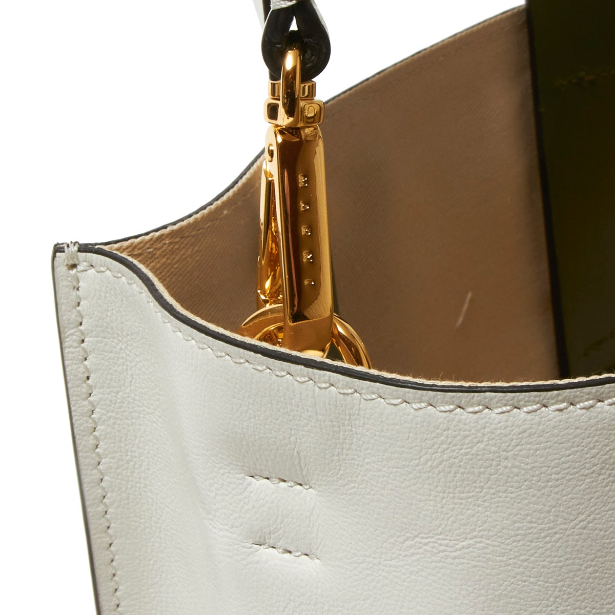 バッグ MARNI CHARM LEATHER 2WAY SHOULDER BAG MARNI マルニ バッグ レディース 2WAYトート/ショルダーバッグ