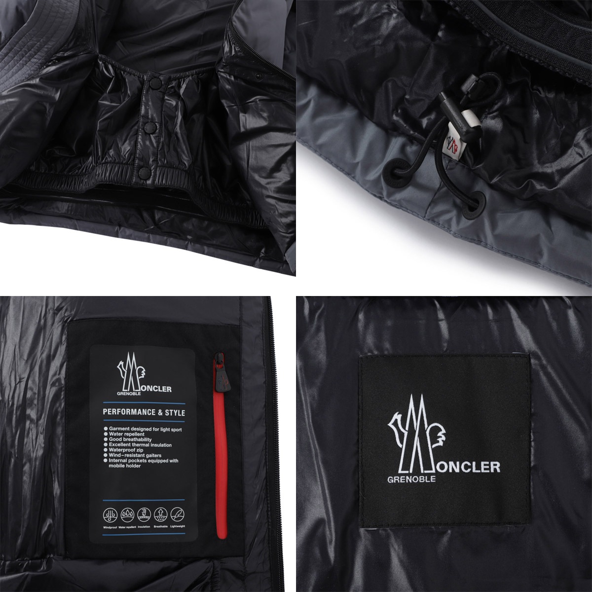 MONCLER GRENOBLE モンクレール グルノーブル フーデッド ダウンジャケット/ISORNO【大きいサイズあり】 メンズ