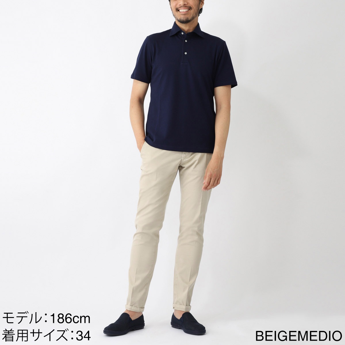 INCOTEX SLACKS インコテックス スラックス スラックス/コットン