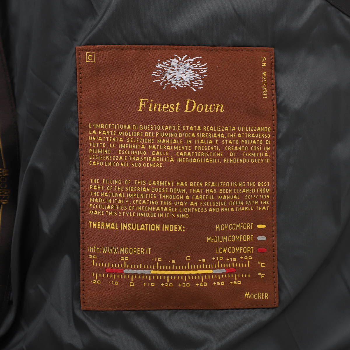 MOORER ムーレー ダウンジャケット/JESSE-STP メンズ