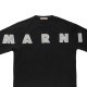 MARNI マルニ クルーネック 長袖Tシャツ/KIDS キッズ ガールズ/ロンT ロゴ レディース