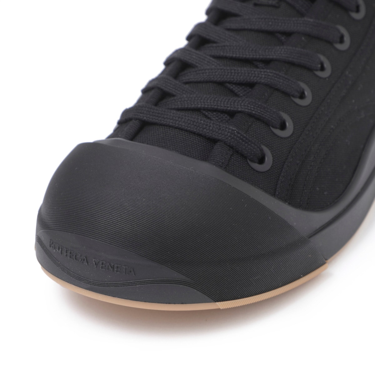 未使用級✨BOTTEGA VULCAN 黒 37.5 スニーカー BOTTEGA VENETA | Vulcan Low Top Platform Sneakers | BLACK