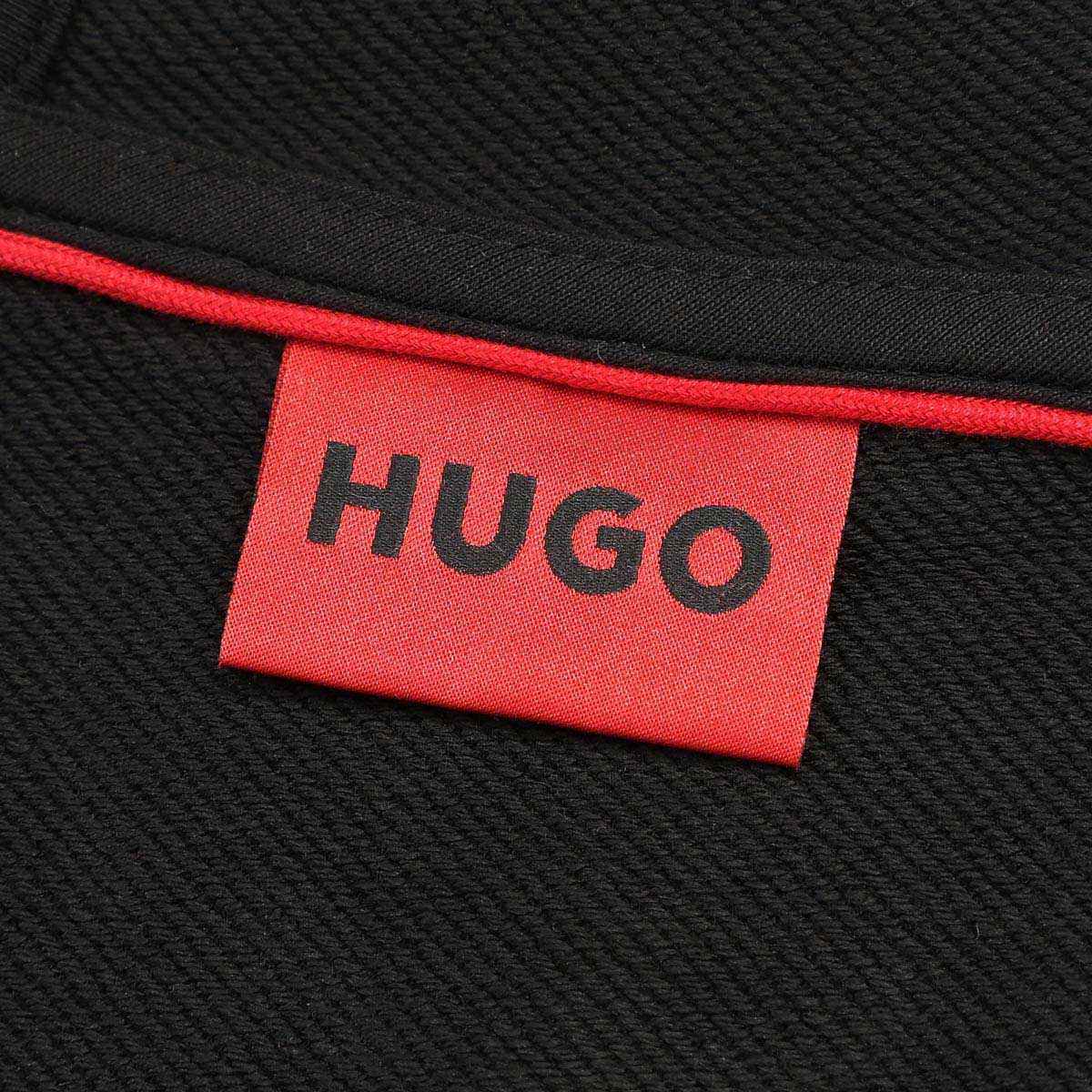 HUGO HUGOBOSS ヒューゴヒューゴボス パーカ/DAPLE ZIP-THROUGH SWEATSHIRT IN TERRY COTTON WITH LOGO PATCH メンズ