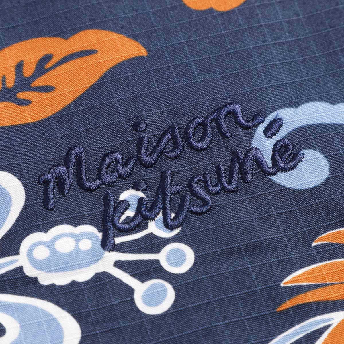 アウトレット】MAISON KITSUNE メゾンキツネ 半袖シャツ/半袖オープン